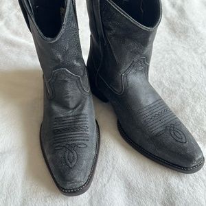 Roper Womens's Dusty Distressed Bootie Snip Toe Sz 7.5